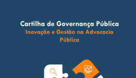 Capa Cartilha de Governança Pública.