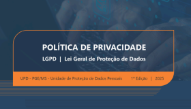 Capa Política de Privacidade – LGPD.
